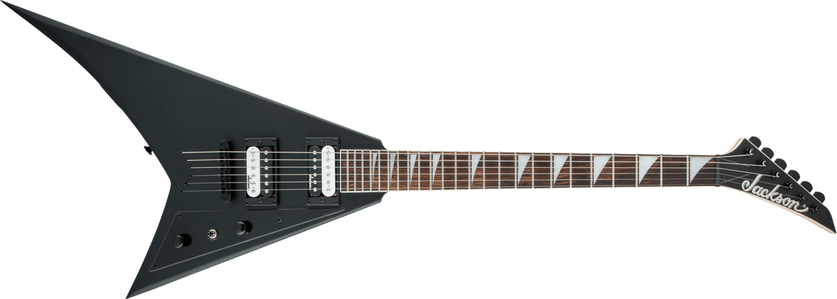 Jackson Rhoads JS32T Satin Black, vista frontal, referencia 2910147586
