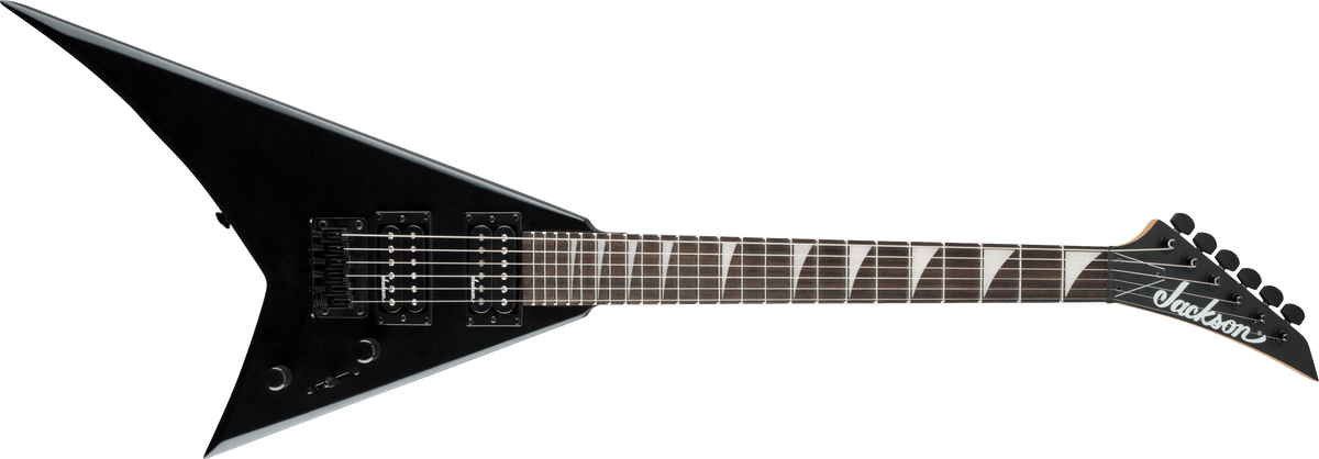 Jackson Rhoads Minion JS1X Satin Black, vista frontal, referencia 2913334568