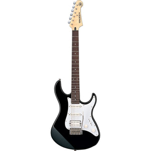 Yamaha Pacifica PAC012 negra, vista frontal