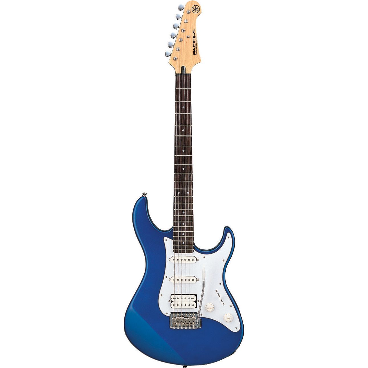 Yamaha Pacifica PAC012 azul metálico, vista frontal