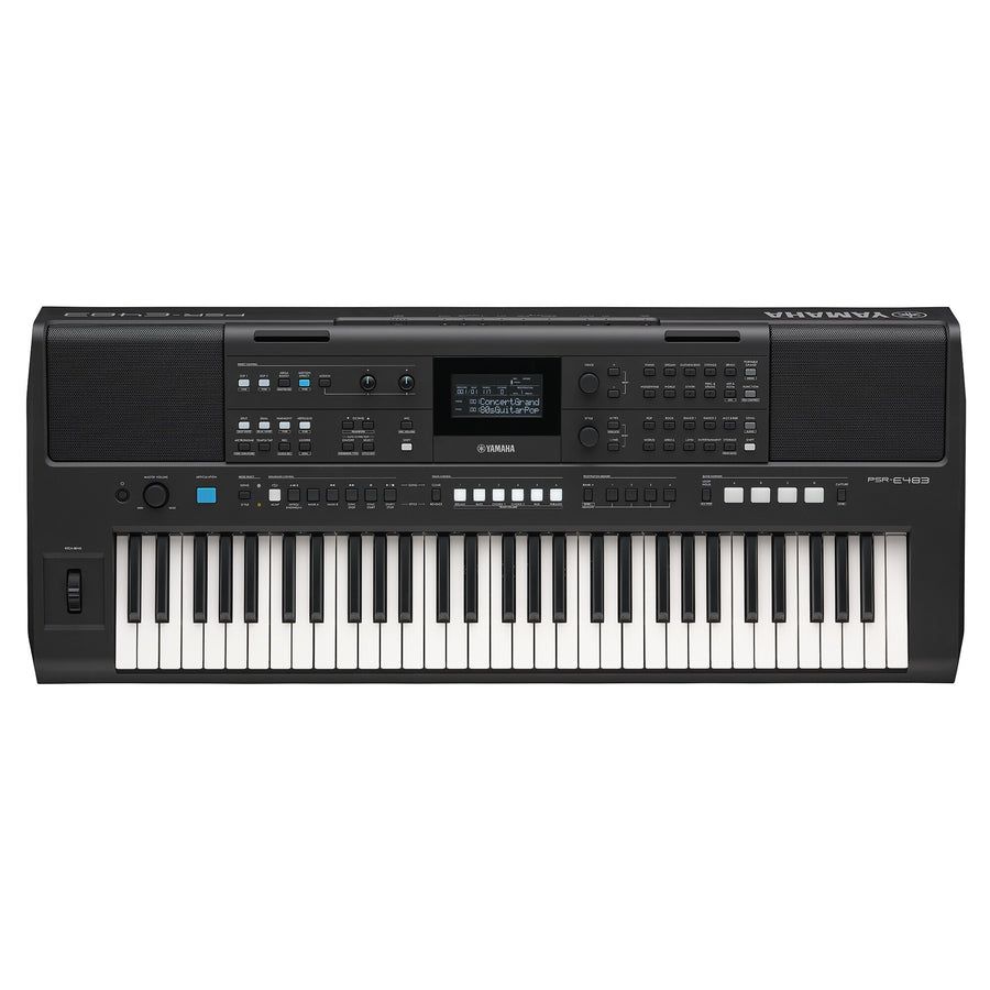 Yamaha PSR-E483 teclado de 61 teclas sensibles