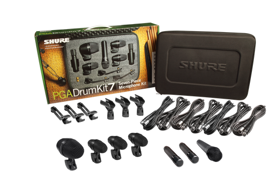 Shure PGADRUMKIT7 combo de micrófonos