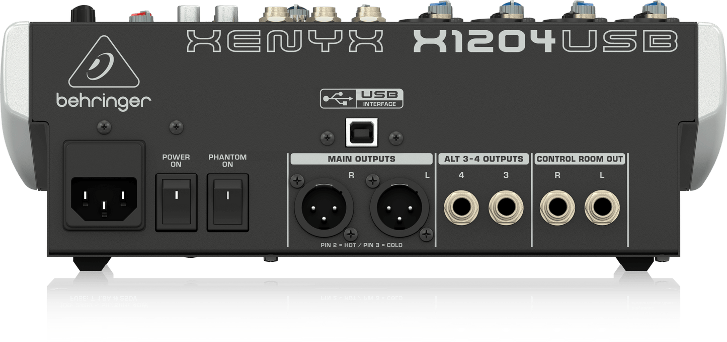Behringer Xenyx X1204USB Mezclador con USB y Efectos