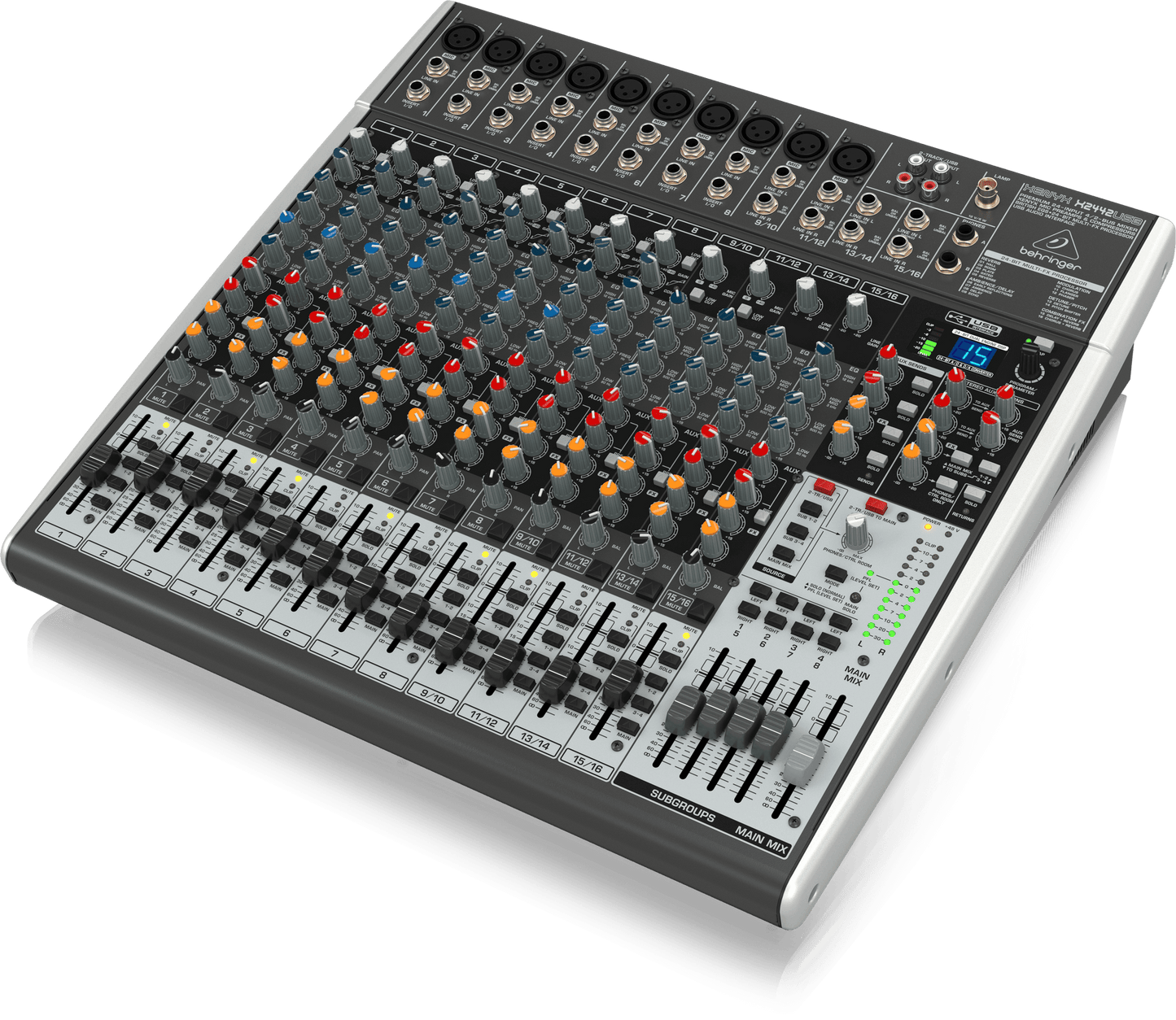 Behringer Xenyx X2442USB Mezclador con USB y Efectos