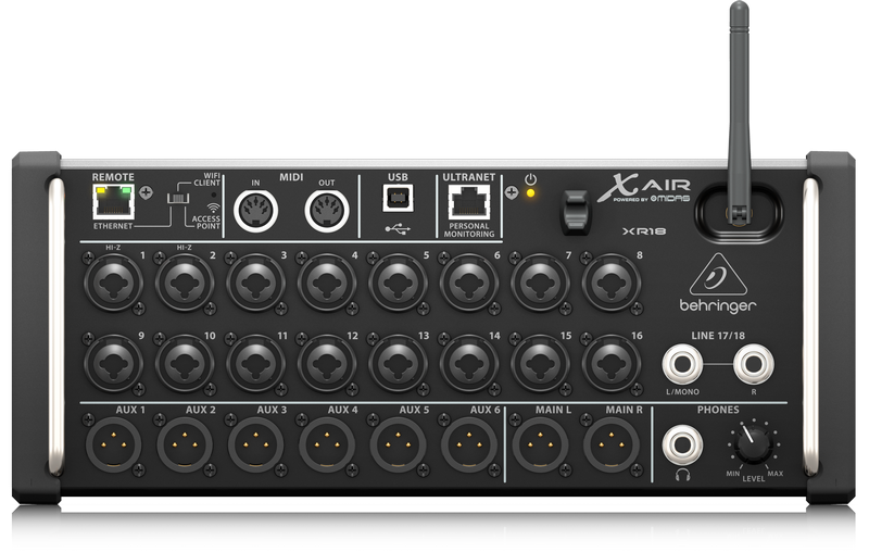 Behringer XR18 Mezclador digital de 18 entradas