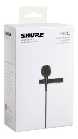 Shure MVL/A micrófono de solapa
